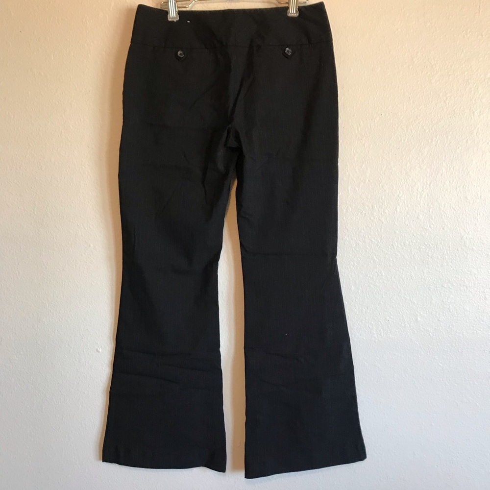 Low Rise Flare Pinstripe Pants - Picture 7 of 7